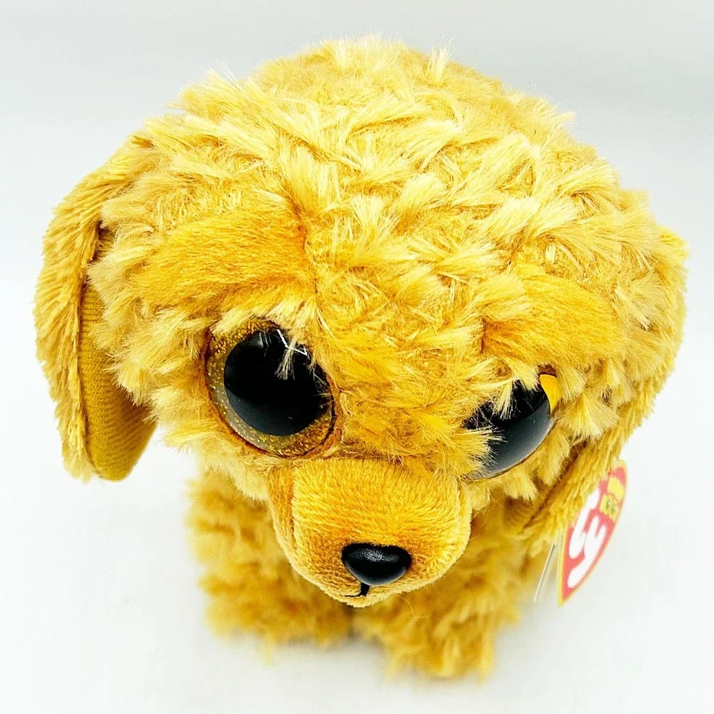 Ty Beanie Boos Noodles Golden Poodle Dog 6